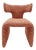 Euforia Dining Chair in Orange by Moanne For Sale