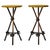 Antique Swedish Tall Trolleribord Magic-Tables, 1880s, Set of 2 For Sale - Image 12 of 12