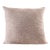 Taupe & Ecru Chevron Square Alpaca Pillow For Sale