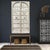 Antique Indian Jharokha Terrace Window | Distressed Green Hand-Carved Wall Decor 62x37 For Sale In Orlando - Image 6 of 6