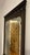 Vintage Antiqued Mirror in Dark Walnut Frame With Moorish Arch Detail For Sale - Image 4 of 12