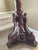 Antique Torchier Carved Mahogany Display Plant Stand - 5 Foot For Sale - Image 10 of 17