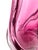 Glass Vintage Chalet Attributed Cranberry & Clear Art Glass Sculptural Vase, 15" For Sale - Image 7 of 8