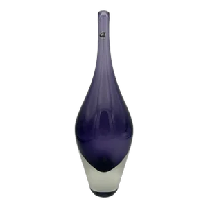 Mid-Century Japanese Sommerso Glass Vase, 1960s