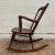 Vintage Art Nouveau Style Carved Rocking Chair For Sale - Image 10 of 10