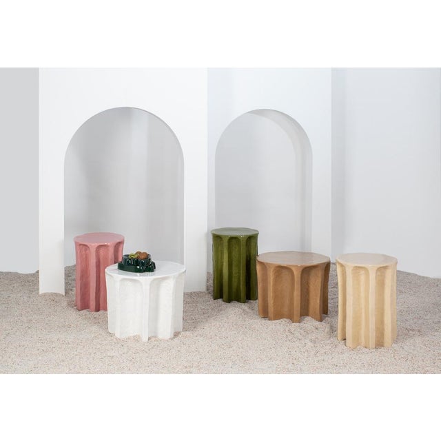 Chouchou Round Green Coffee Table by Pulpo For Sale - Image 11 of 15