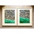 Light Green Vintage Abstract Expressionist Green Landscape Paintings, Pair For Sale - Image 8 of 13