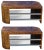 2 Art Deco Macassar Ebony Sculptural Console Coffee Cocktail Tables Pair MCM 54" For Sale - Image 13 of 13