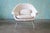 1960s White Attributed Knoll Womb Chair and Ottoman Holly Hunt Eero Saarinen Mid Century Modern For Sale - Image 11 of 13