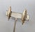 Mid-Century Modern Vintage Signed Napier Goldtone Over Sterling Feather Clip Earrings-2 Pieces For Sale - Image 3 of 8