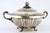 Metal Silver Tureen with Reliefs, Handles, Lid Knob and Claw-Shaped Feet For Sale - Image 7 of 8