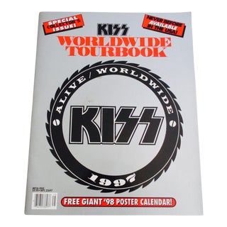 1997 Kiss Full Color "Alive Worldwide" Tour Book For Sale
