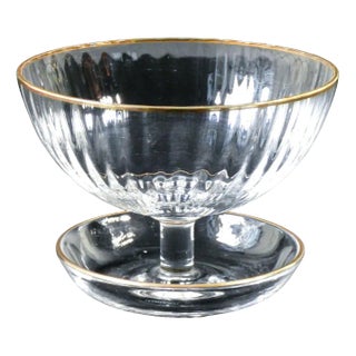 Murano Puffed Glass Cup from Nason Moretti For Sale