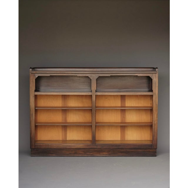 Art Deco Amsterdam School Bookcase from C.H.Eckhart, 1920s For Sale - Image 14 of 14