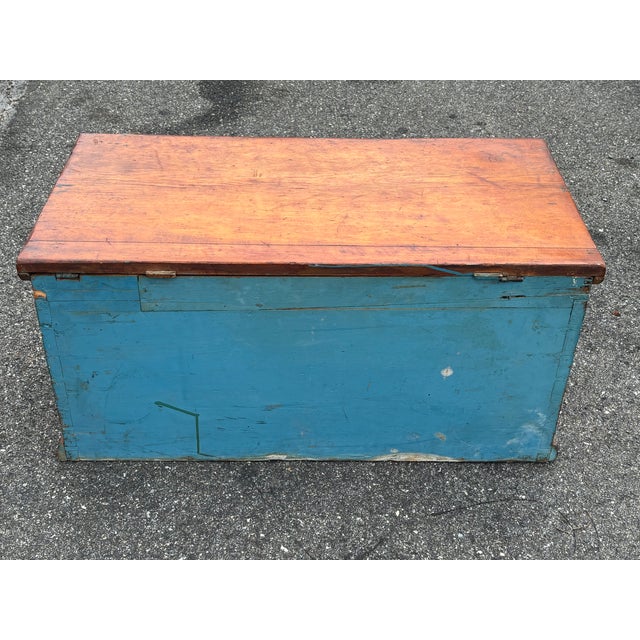 Red Wash + Blue Chest For Sale - Image 10 of 13