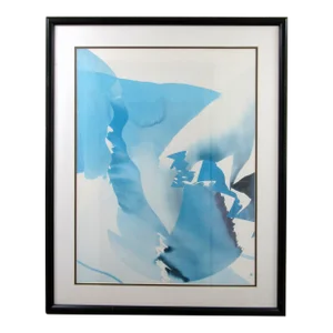 Peter Kitchell Modern Art "Human Limit A" Lithograph Framed and Matted 41x33