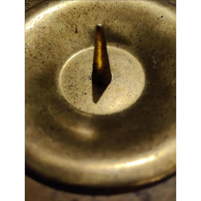 Maitland - Smith Vintage Maitland-Smith Candle Holders - Set of 3 For Sale - Image 4 of 9