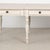 19th Century Swedish Antique White Painted Partners Desk Writing Table For Sale - Image 15 of 18