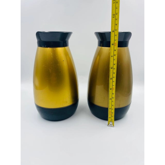 Vintage Atomic-Mod West Bend Black & Gold Poolside Party Set- 8 Pieces For Sale - Image 10 of 13