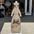 Boho Chic Unknown, Indonesian Shell Goddess Sculpture in Volcanic Limestone, 1980s, Stone For Sale - Image 3 of 11