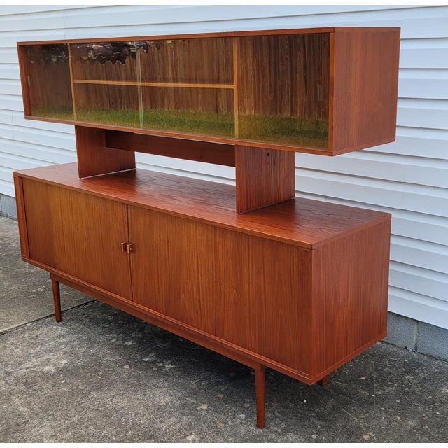 1960s 1960s Mid Century Danish Teak Credenza by Lovig For Sale - Image 5 of 12