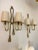 Brass 1980s Gilt Bronze and Brass Knot Sconces by Valenti, Spain - a Pair For Sale - Image 8 of 13