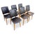 Vintage Scandinavian Chairs in Leatherette, 1960s, Set of 6 For Sale - Image 16 of 16