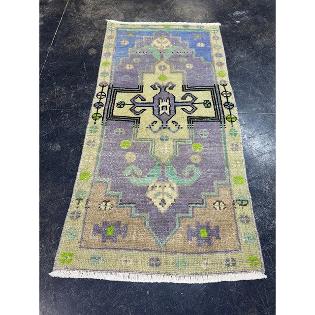Turkish Yastik Rug 1'6" x 2'11" #23729 Explore a curated collection of hallway runners, wool rugs, and handmade...