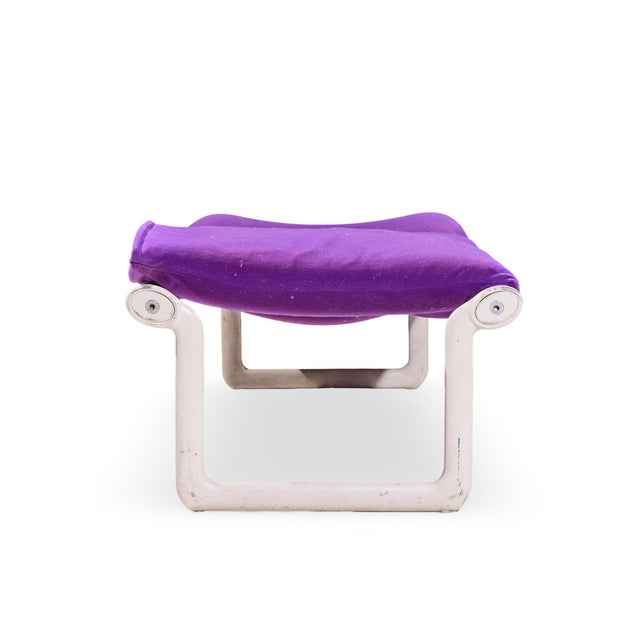 Knoll Hannah Morrison for Knoll Mid Century Sling Bench For Sale - Image 4 of 8