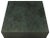 1980s Floating Square Coffee Table in Green and Black Slatelike Material For Sale - Image 5 of 6