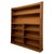 Large Antique Walnut Open Bookcase, 1900s For Sale - Image 4 of 10