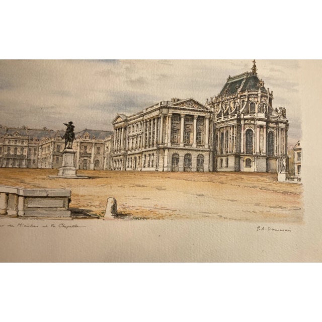 Architectural Masterpiece Palace of Versailles , Outside Paris Color Print on Paper For Sale - Image 4 of 11