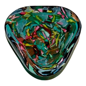 Murano Venetian Mid Century Art Glass Bowl