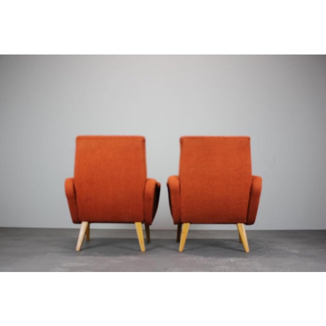 1950s Set of Lady Chairs in style of Marco Zanuso, 1950s For Sale - Image 5 of 13