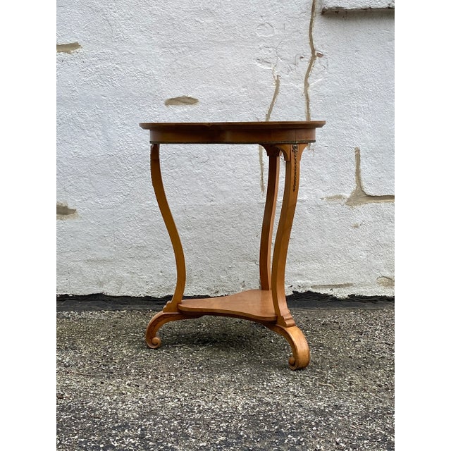 1900 - 1909 1900s Antique French Ornolu Accent Table For Sale - Image 5 of 6