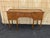 Mid 20th Century Hepplewhite Style Mahogany Bow Front Sideboard For Sale - Image 12 of 18