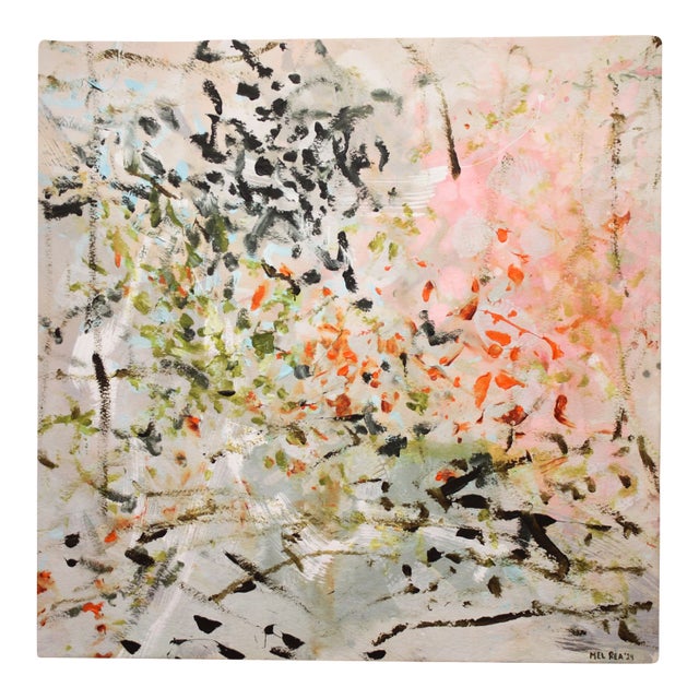"Cordially Invited to Everything" Original Abstract Expressionist Artwork by Mel Rea For Sale