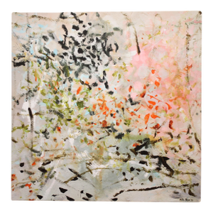 "Cordially Invited to Everything" Original Abstract Expressionist Artwork by Mel Rea