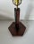 Mid-Century Modern Mid-Century Modern Studio Made Geometric Wood Table Lamp For Sale - Image 3 of 12