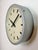 Industrial Grey Wall Clock from GW, East Germany, 1960s For Sale - Image 4 of 18
