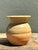 Late 20th Century Vintage Half Glaze Pottery Vase For Sale - Image 5 of 12