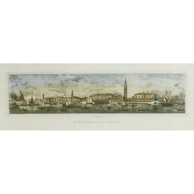 19th C. French Lithograph, "Panorama De Venise" For Sale In New York - Image 6 of 9