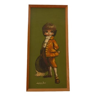 Barry Leighton-Jones, The Little Cavalier, Mid Century, Oil on Board For Sale