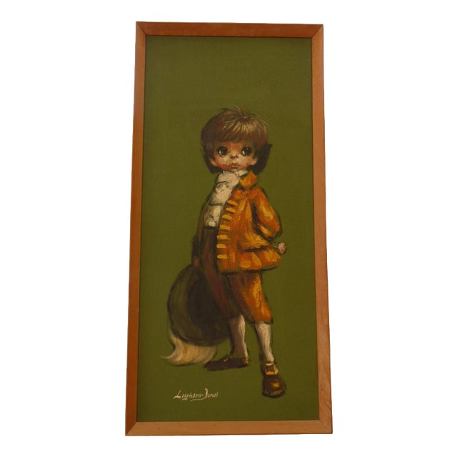 Barry Leighton-Jones, The Little Cavalier, Mid Century, Oil on Board For Sale