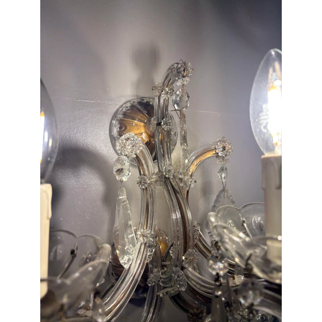 Italian “Maria Teresa” Wall Sconces, a Pair For Sale - Image 12 of 12