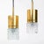Brass and Bubble Glass Pendant Lights attributed to VEB Narva Leuchten, Germany, 1970s, Set of 2 For Sale - Image 16 of 16