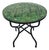 32" Tamegrout Green Moroccan Mosaic Table For Sale