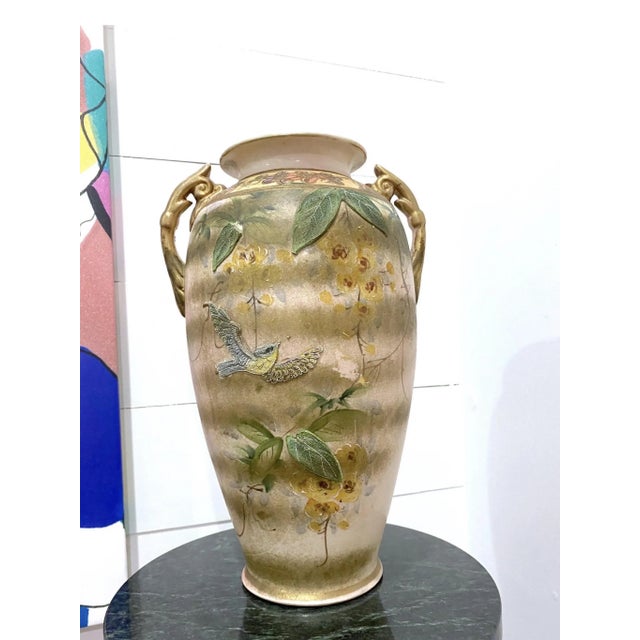 Antique 19th Century Japan Moriage Vase For Sale In Charleston - Image 6 of 11
