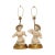 Vintage Porcelain Figurine Table Lamps - A Pair For Sale - Image 13 of 13
