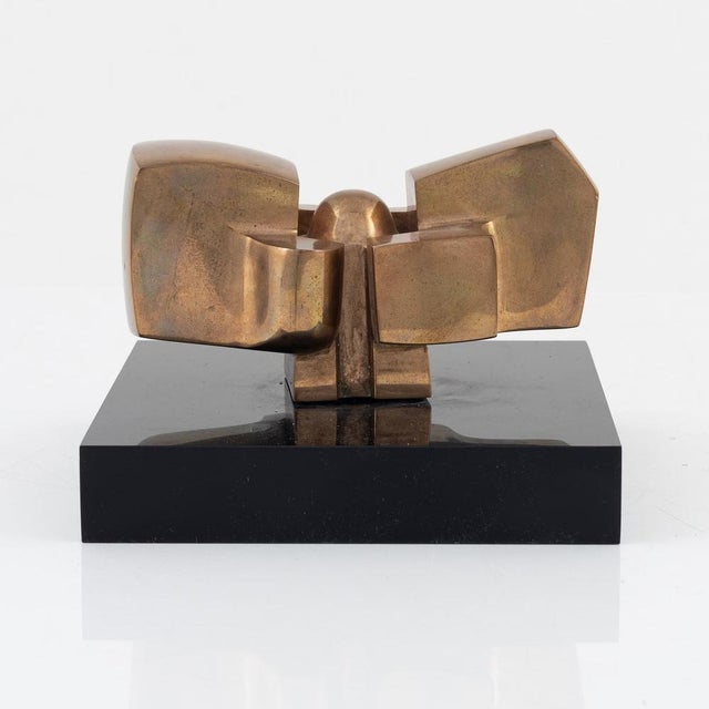 Metal José Luis Sanchez, Abstract Sculpture, 1970s, Bronze For Sale - Image 7 of 7